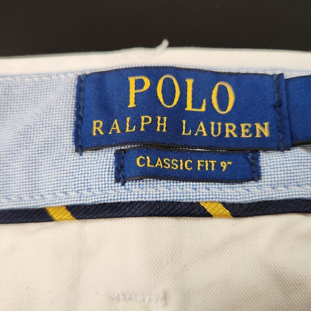 Polo Ralph Lauren Mens Chino 9" Short Size 40 White - Picture 14 of 15